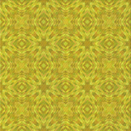 Sideview of Machine Washable Transitional Yellow Rug, wshpat3969