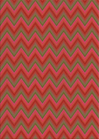 Machine Washable Transitional Red Rug, wshpat396