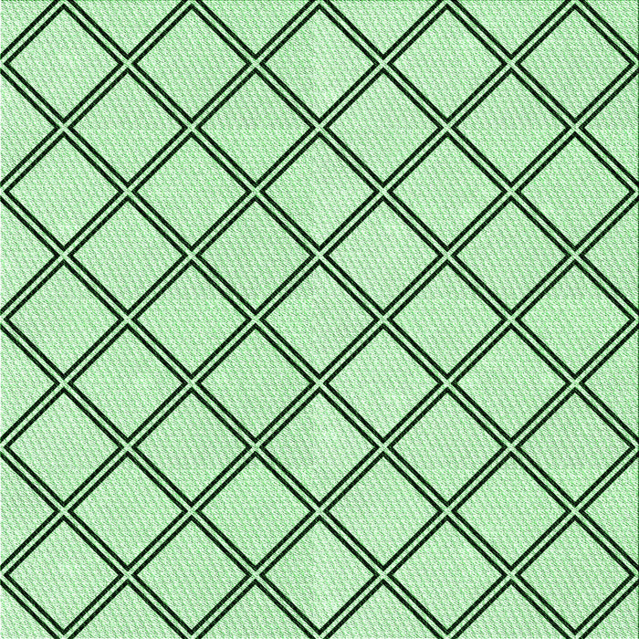 Round Machine Washable Transitional Mint Green Rug, wshpat397grn