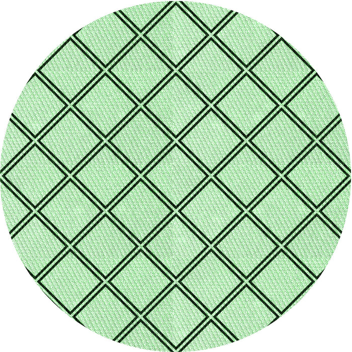 Square Patterned Mint Green Rug, pat397grn