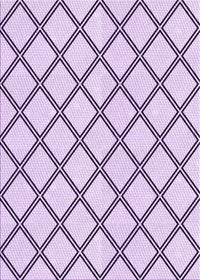 Machine Washable Transitional Purple Flower Purple Rug, wshpat397pur