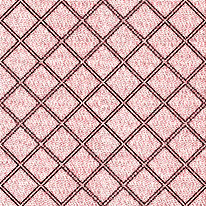 Round Machine Washable Transitional Pink Rug, wshpat397rd