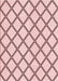 Patterned Pink Rug, pat397rd