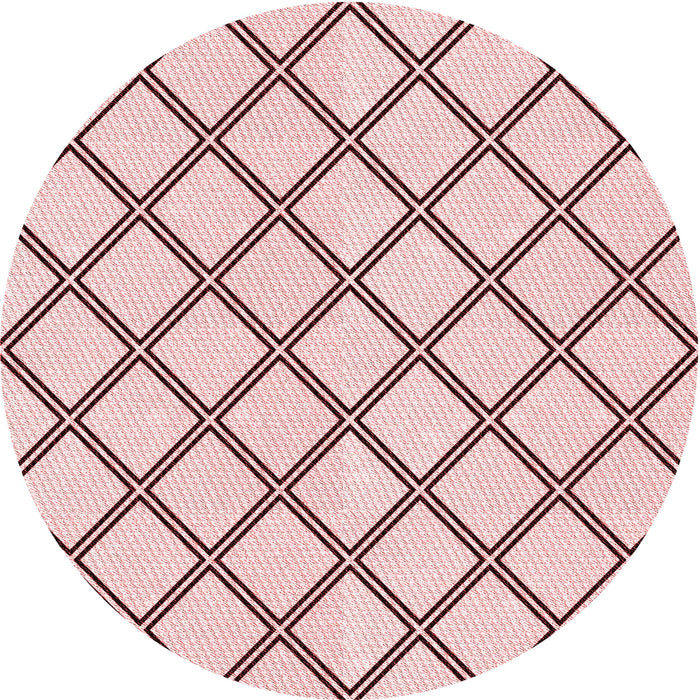 Square Patterned Pink Rug, pat397rd