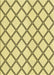 Machine Washable Transitional Sun Yellow Rug, wshpat397yw