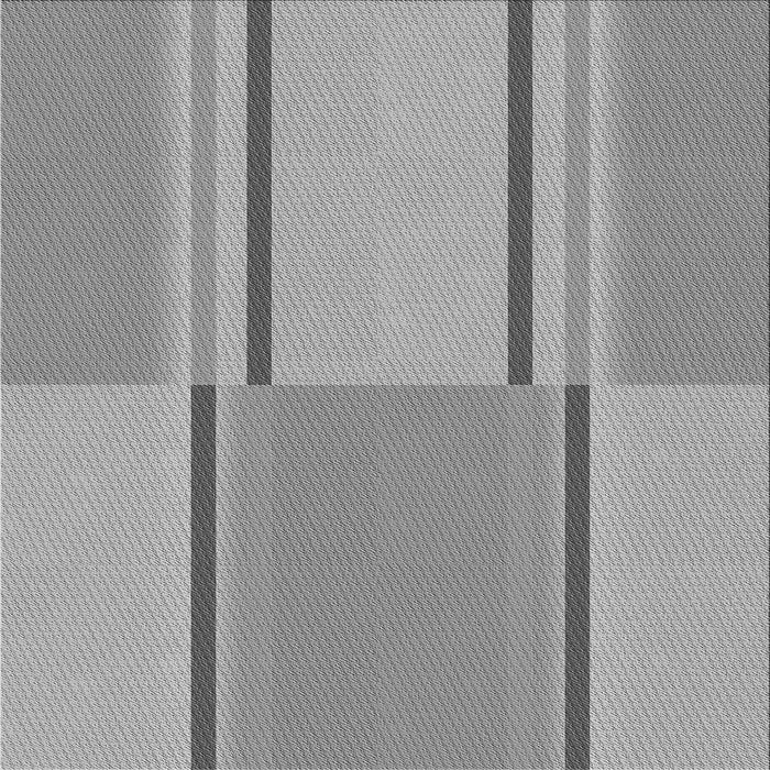 Sideview of Patterned Cloud Gray Rug, pat3970gry