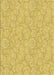 Machine Washable Transitional Bright Gold Yellow Rug, wshpat3971brn