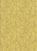 Patterned Bright Gold Yellow Rug, pat3971brn