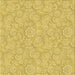 Round Patterned Bright Gold Yellow Rug, pat3971brn