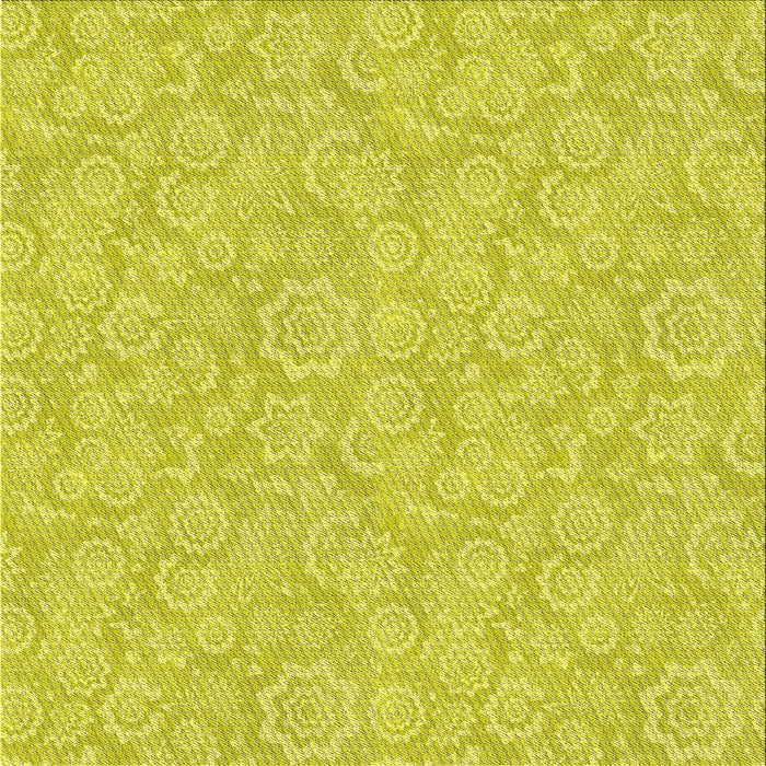 Sideview of Machine Washable Transitional Yellow Rug, wshpat3971