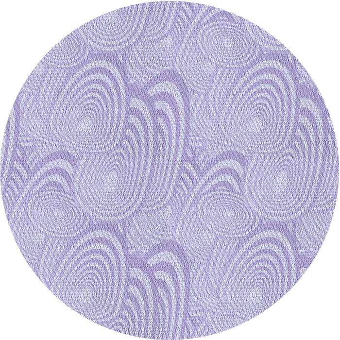 Square Patterned Purple Mimosa Purple Rug, pat3972blu