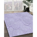 Machine Washable Transitional Purple Mimosa Purple Rug in a Family Room, wshpat3972blu