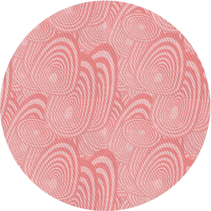 Square Machine Washable Transitional Pink Rug in a Living Room, wshpat3972rd