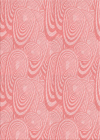 Machine Washable Transitional Pink Rug, wshpat3972rd