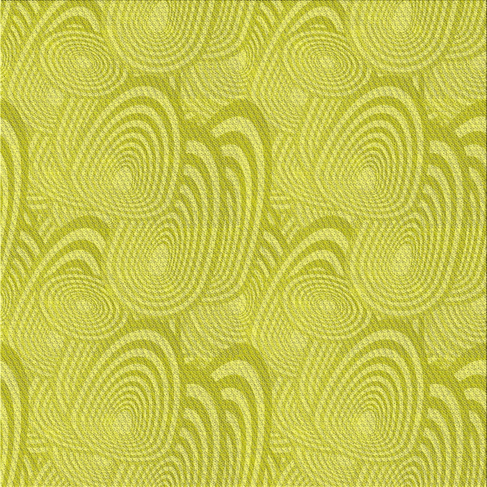 Square Patterned Yellow Novelty Rug, pat3972