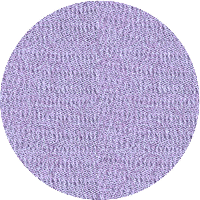 Square Patterned Purple Mimosa Purple Rug, pat3974blu