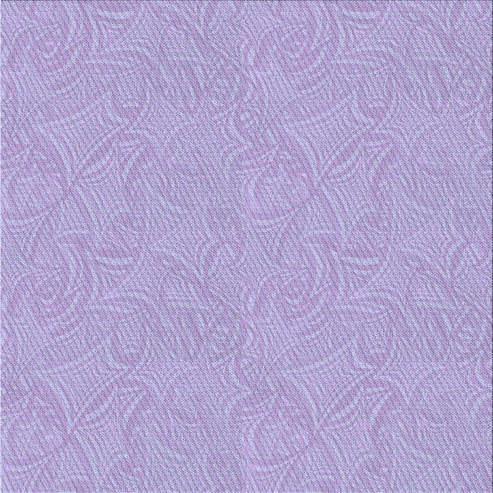 Round Patterned Purple Mimosa Purple Rug, pat3974blu