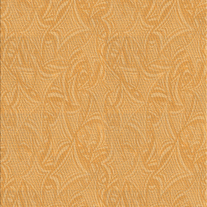 Patterned Neon Orange Rug, pat3974org
