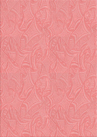 Machine Washable Transitional Light Salmon Pink Rug, wshpat3974rd