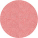 Square Machine Washable Transitional Light Salmon Pink Rug in a Living Room, wshpat3974rd