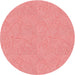 Square Patterned Light Salmon Pink Rug, pat3974rd