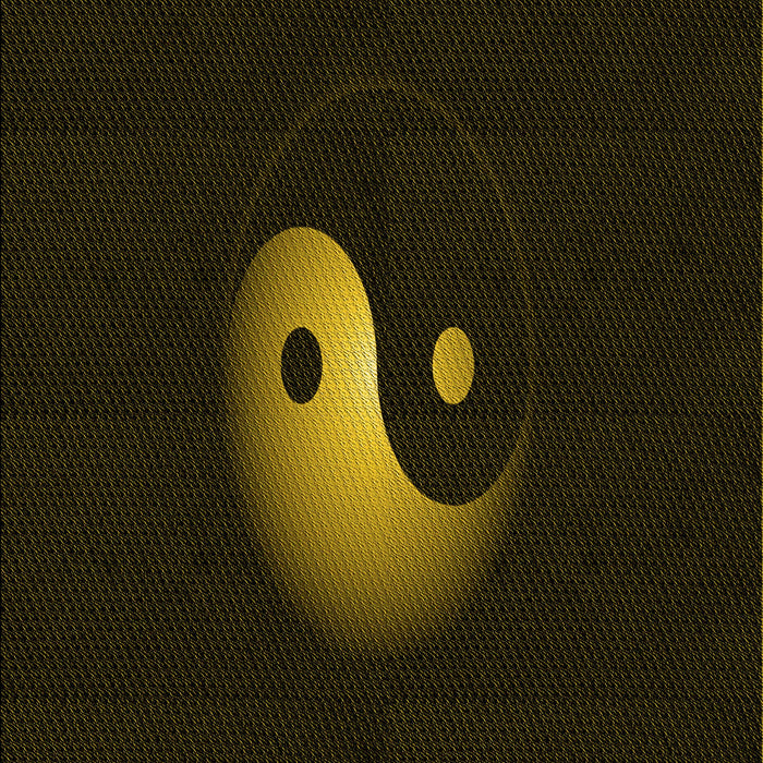 Patterned Black Rug, pat3975yw