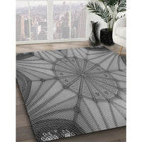 Patterned Gray Rug, pat3976gry