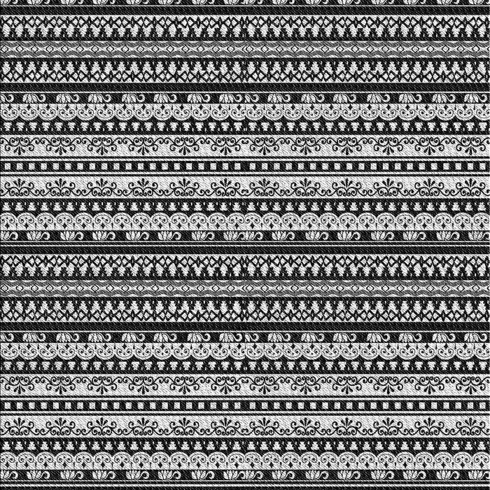 Machine Washable Transitional Charcoal Black Rug, wshpat3977gry