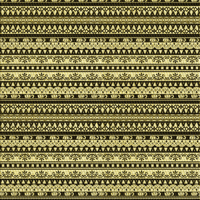 Patterned Midnight Gray Rug, pat3977yw