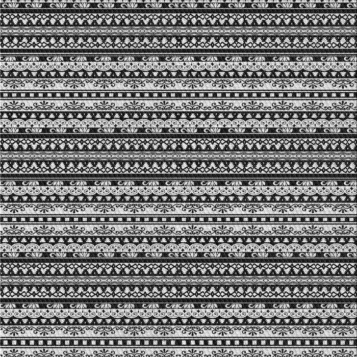 Square Patterned Mid Gray Novelty Rug, pat3977