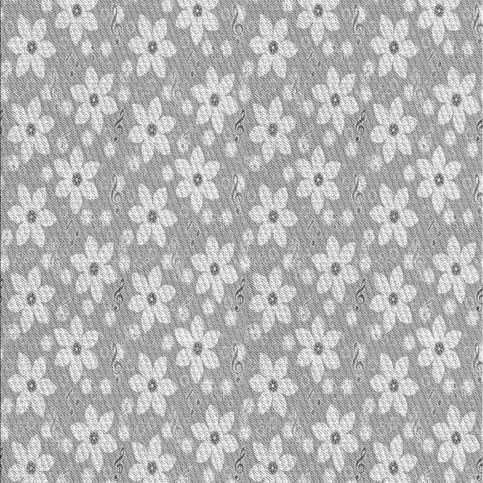 Patterned Gunmetal Gray Rug, pat3978gry