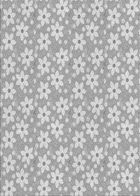 Machine Washable Transitional Gunmetal Gray Rug, wshpat3978gry