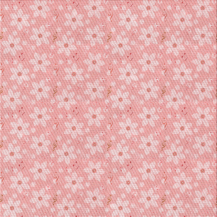 Round Patterned Pink Rug, pat3978rd