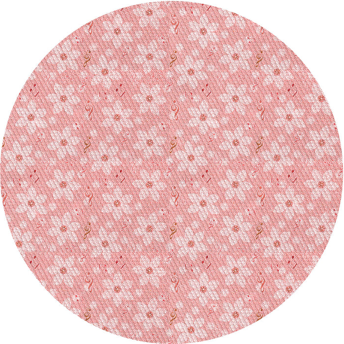Square Patterned Pink Rug, pat3978rd