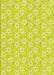 Machine Washable Transitional Green Rug, wshpat3978yw