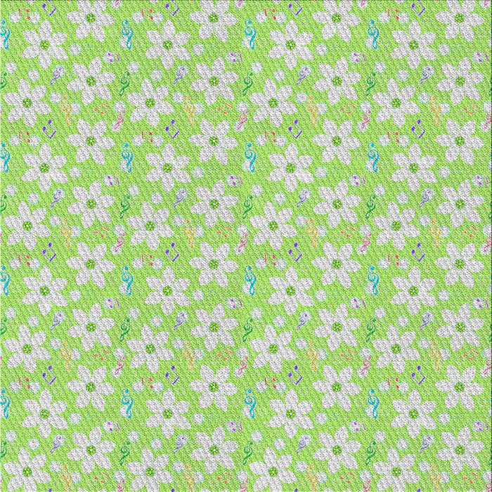 Square Patterned Tea Green Modern Rug, pat3978