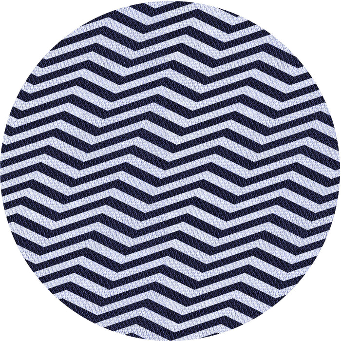 Square Patterned Night Blue Rug, pat3979blu