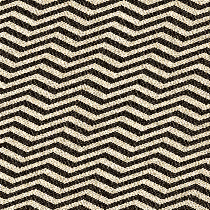 Round Patterned Midnight Gray Rug, pat3979brn