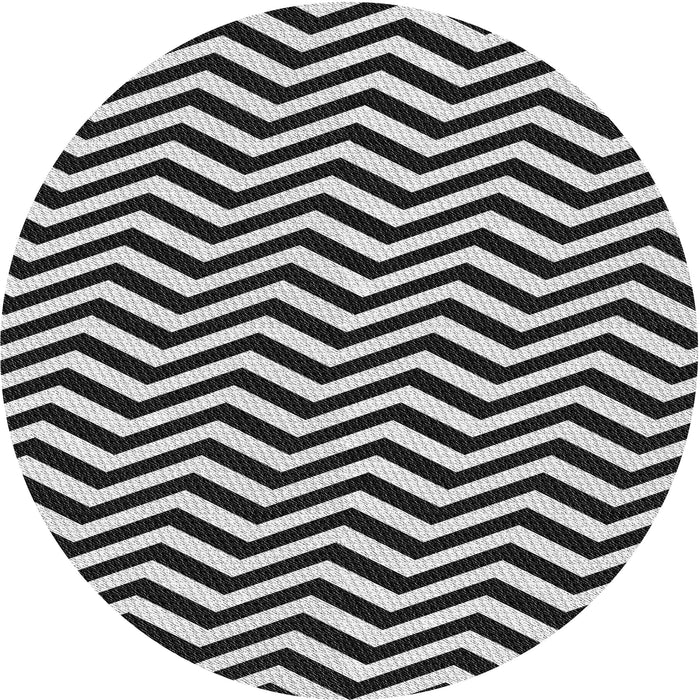 Square Machine Washable Transitional Charcoal Black Rug in a Living Room, wshpat3979gry