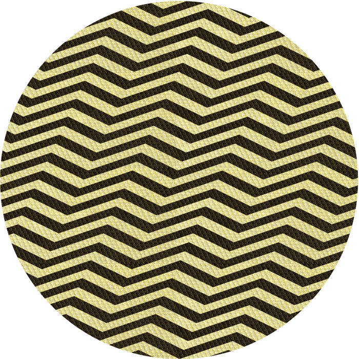 Square Patterned Black Brown Rug, pat3979yw