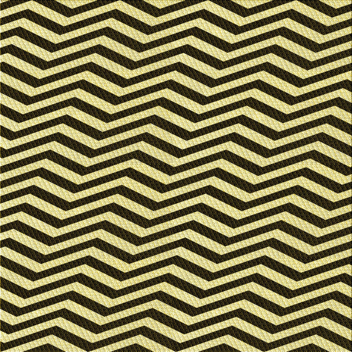 Round Patterned Black Brown Rug, pat3979yw