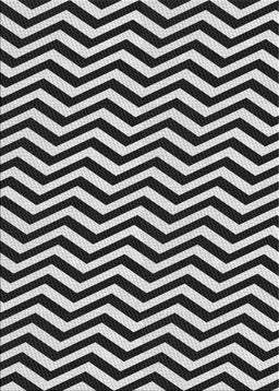 Patterned Light Gray Novelty Rug, pat3979