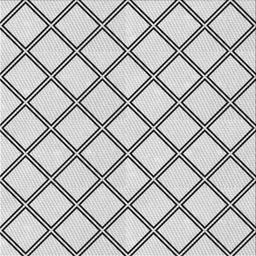 Sideview of Machine Washable Transitional White Smoke Rug, wshpat397