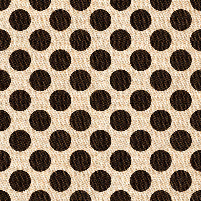 Round Patterned Red Rug, pat398org