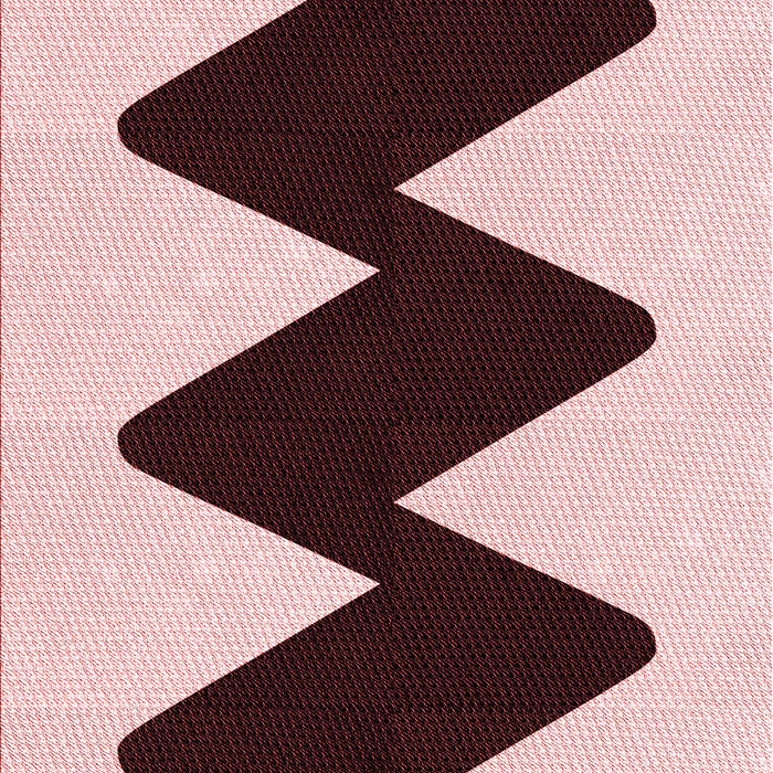 Patterned Light Red Pink Rug, pat3980rd