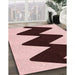 Machine Washable Transitional Light Red Pink Rug in a Family Room, wshpat3980rd