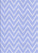 Patterned Sky Blue Rug, pat3981blu