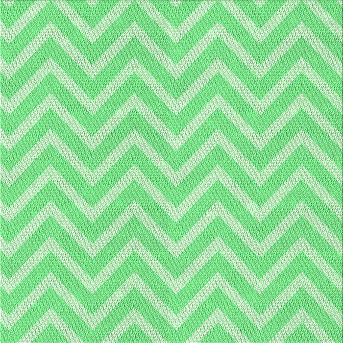 Round Patterned Green Rug, pat3981grn