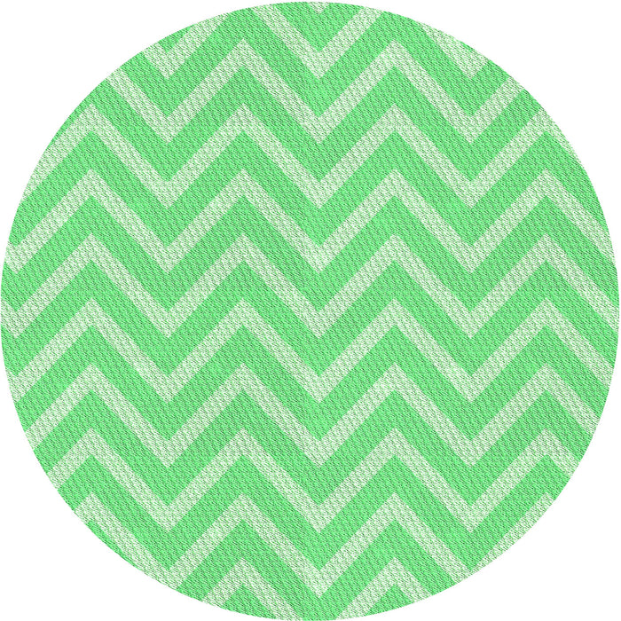 Square Patterned Green Rug, pat3981grn