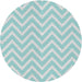 Square Machine Washable Transitional Blue Rug, wshpat3981